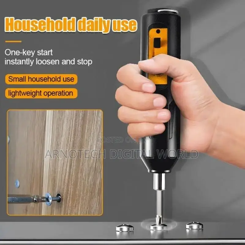 Rechargeable Portable Home Electric Screwdriver Set
