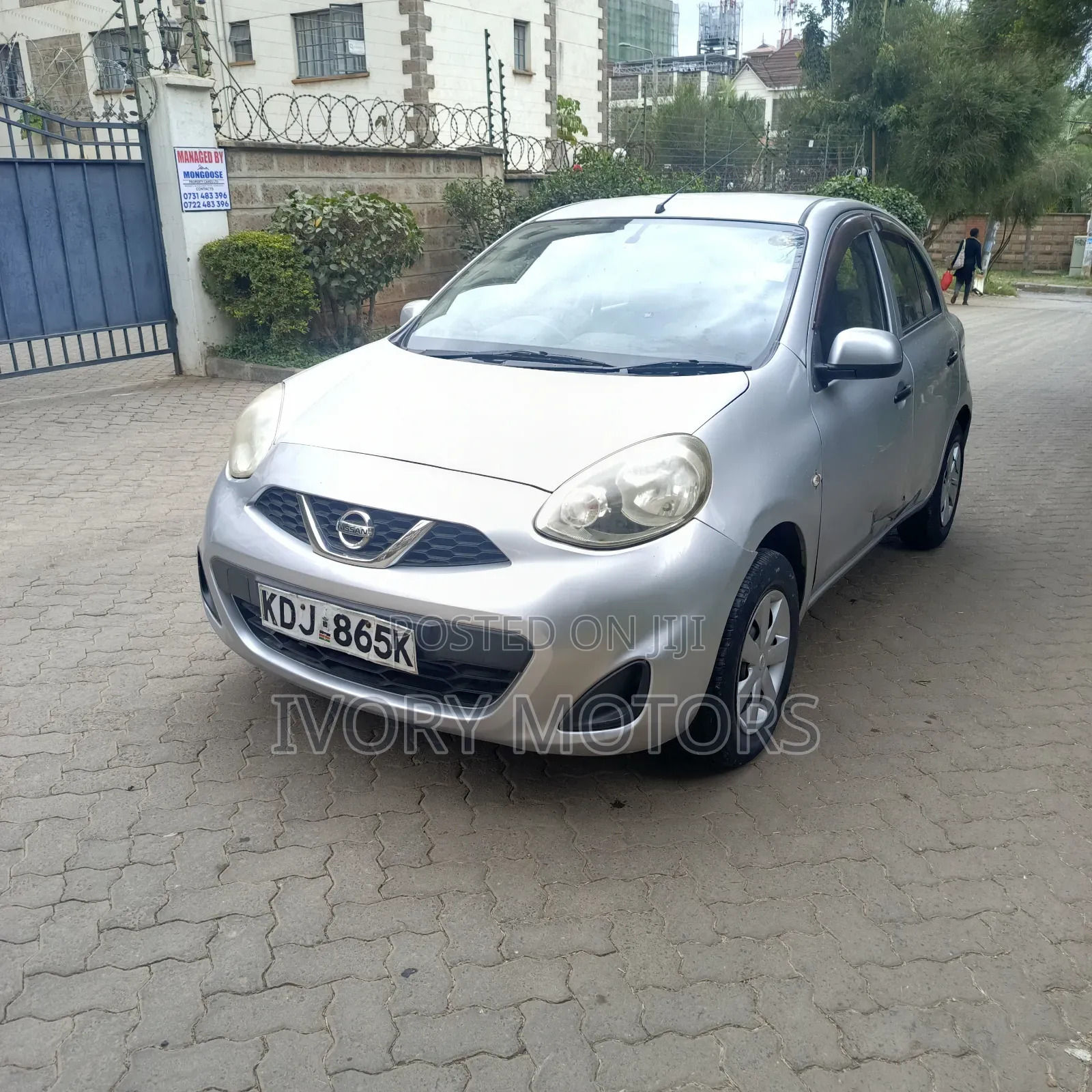 Nissan March 2015 Silver
