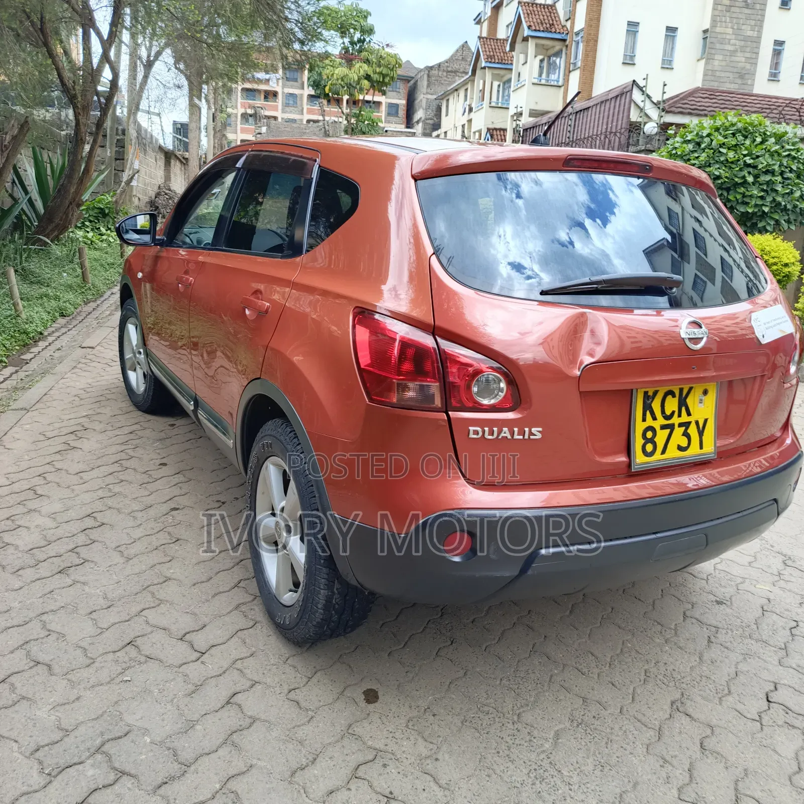 Nissan Dualis 2009 Burgundy