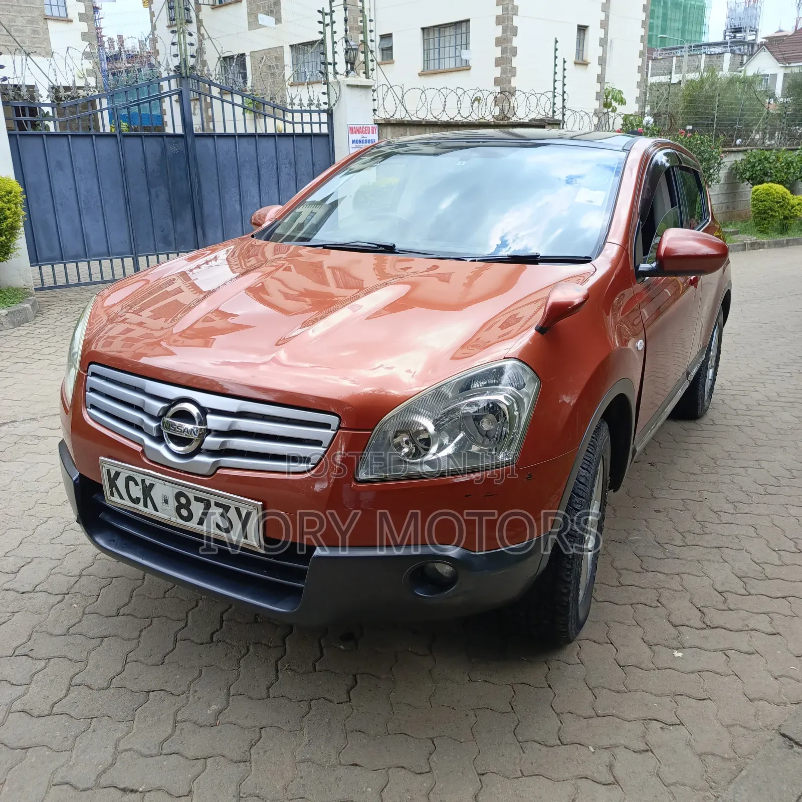 Nissan Dualis 2009 Burgundy