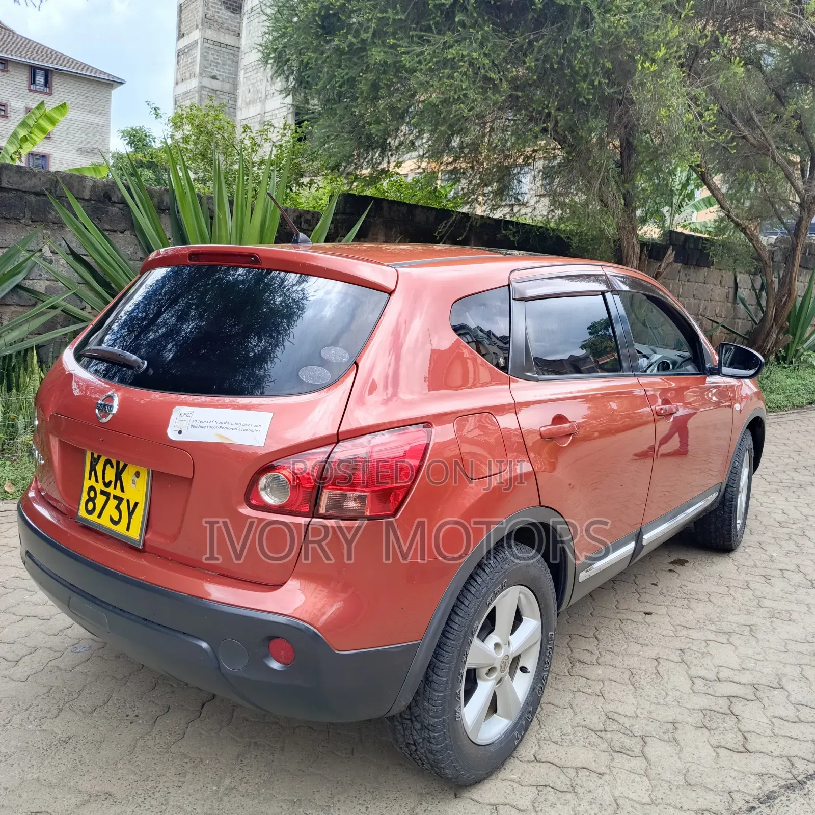 Nissan Dualis 2009 Burgundy