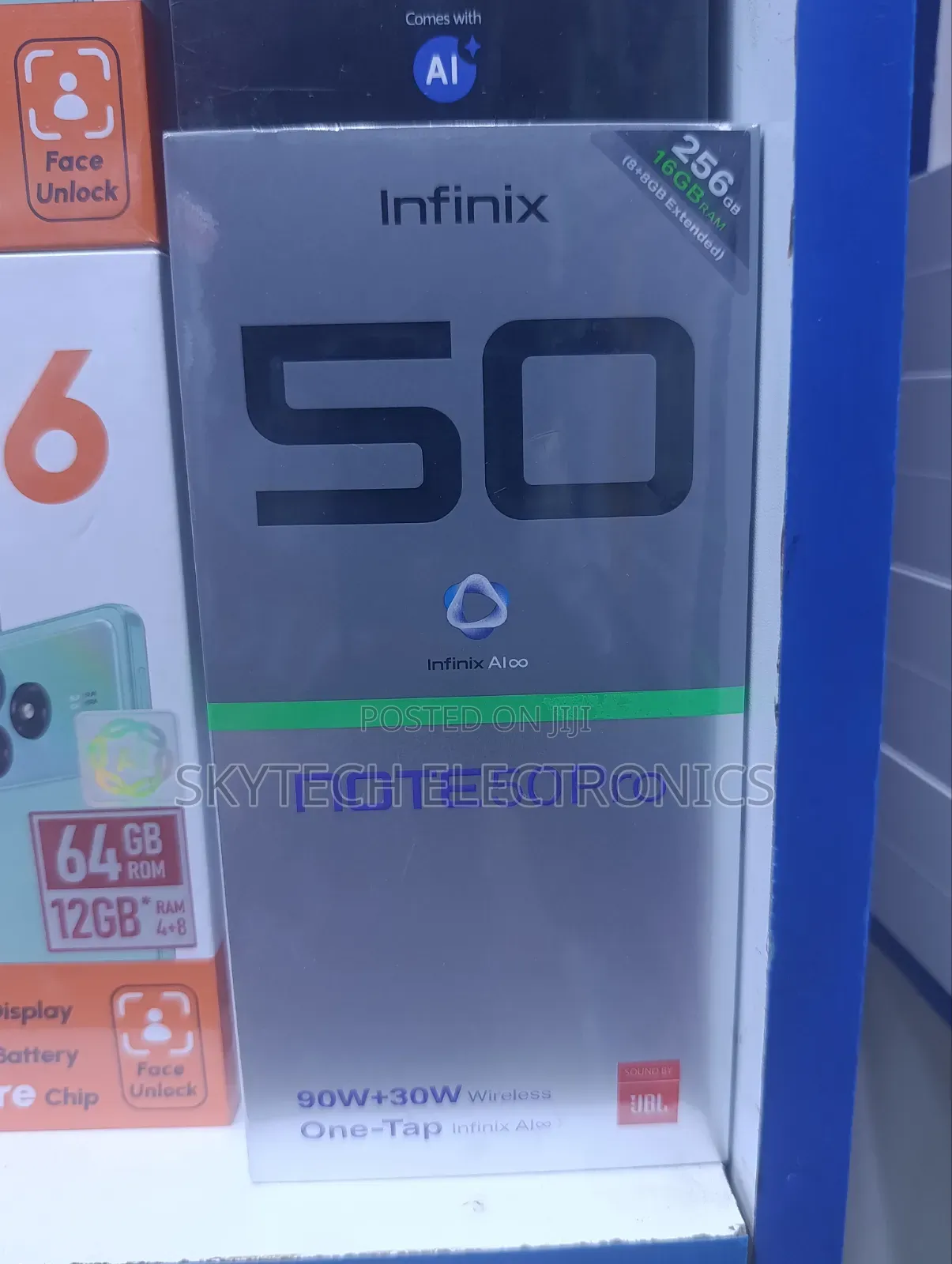 New Infinix Note 50 Pro 256 GB Gray