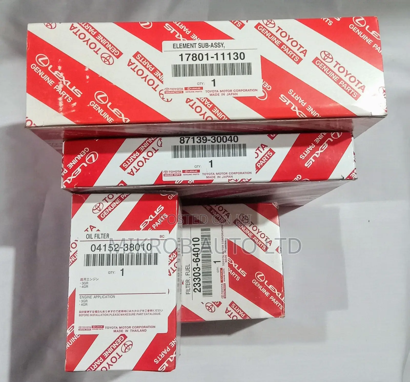 Prado 150 Diesel New Model Service Kit