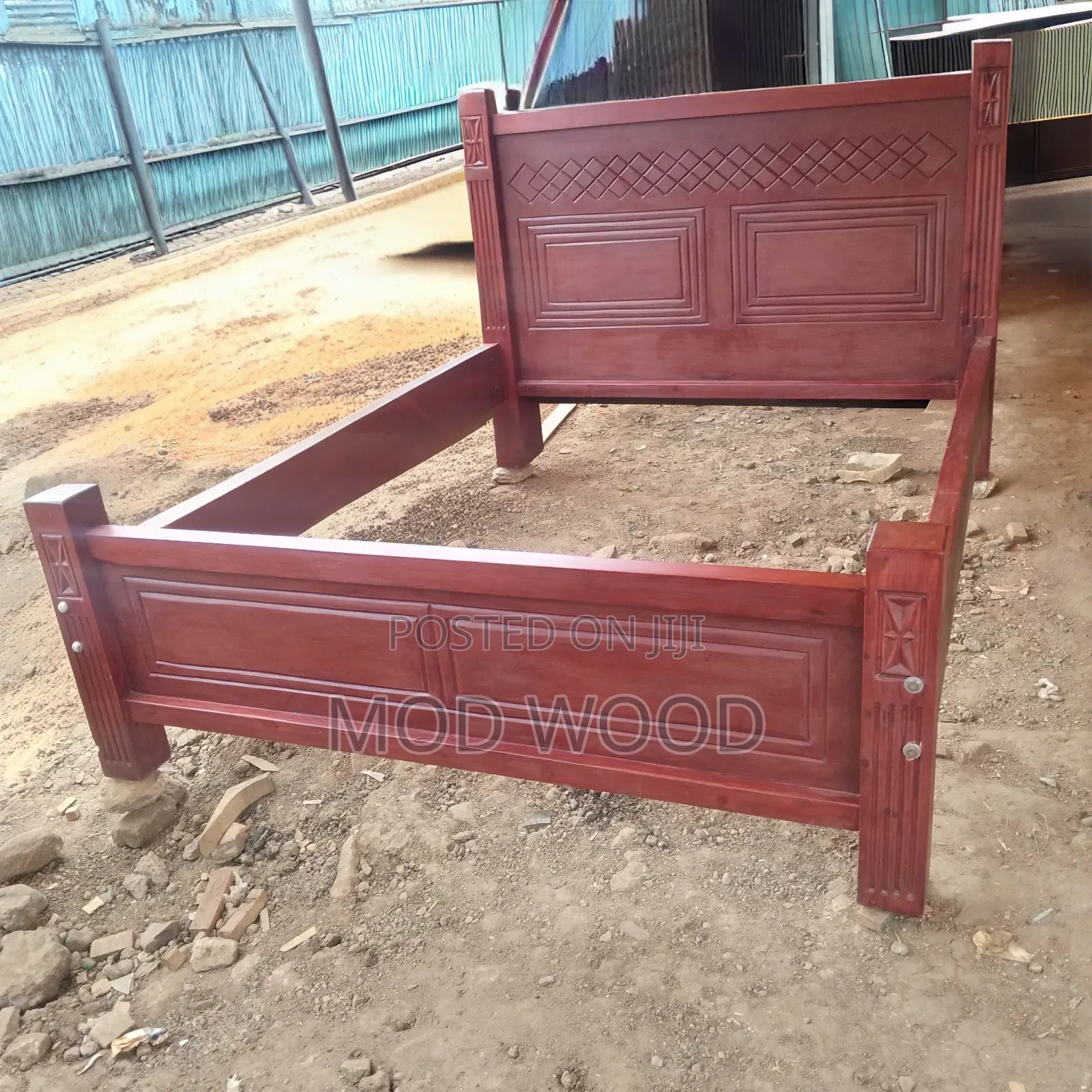 Regal Crest Handcrafted 5ft by 6ft Wood Bed Frame