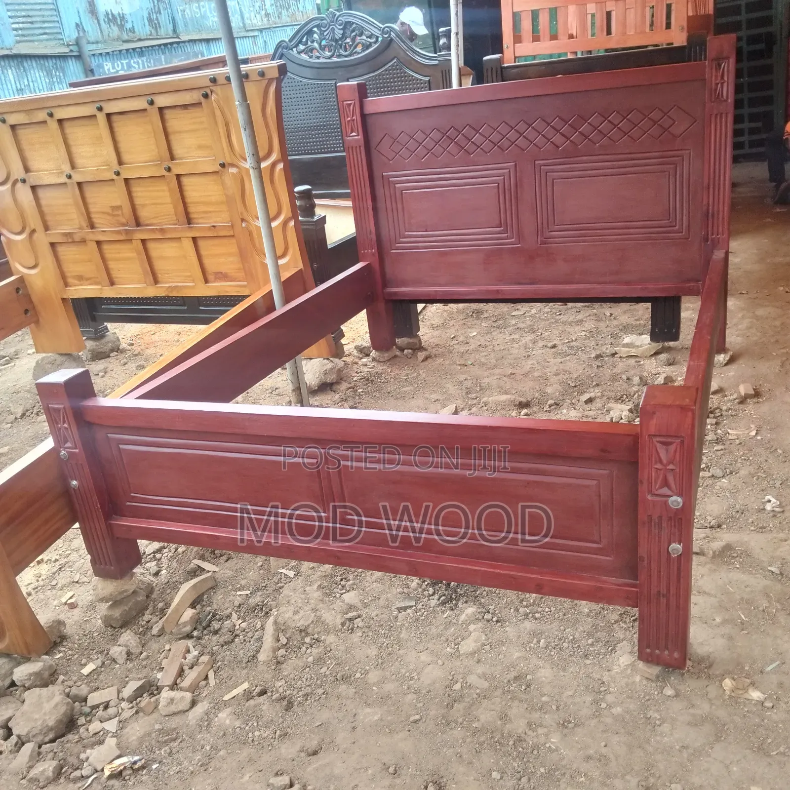 Regal Crest Handcrafted 5ft by 6ft Wood Bed Frame