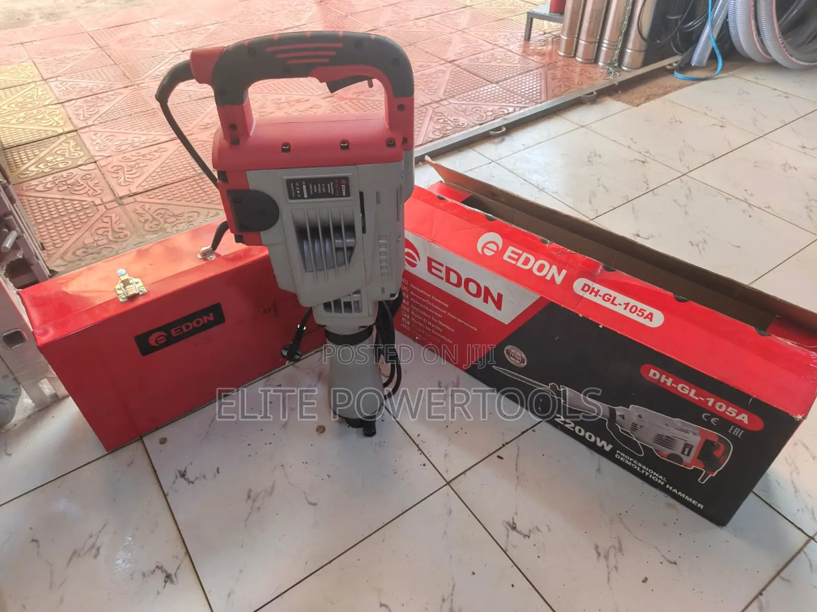 Edon 2200w Heavy Duty Electric Jack Hammer With Metal Case