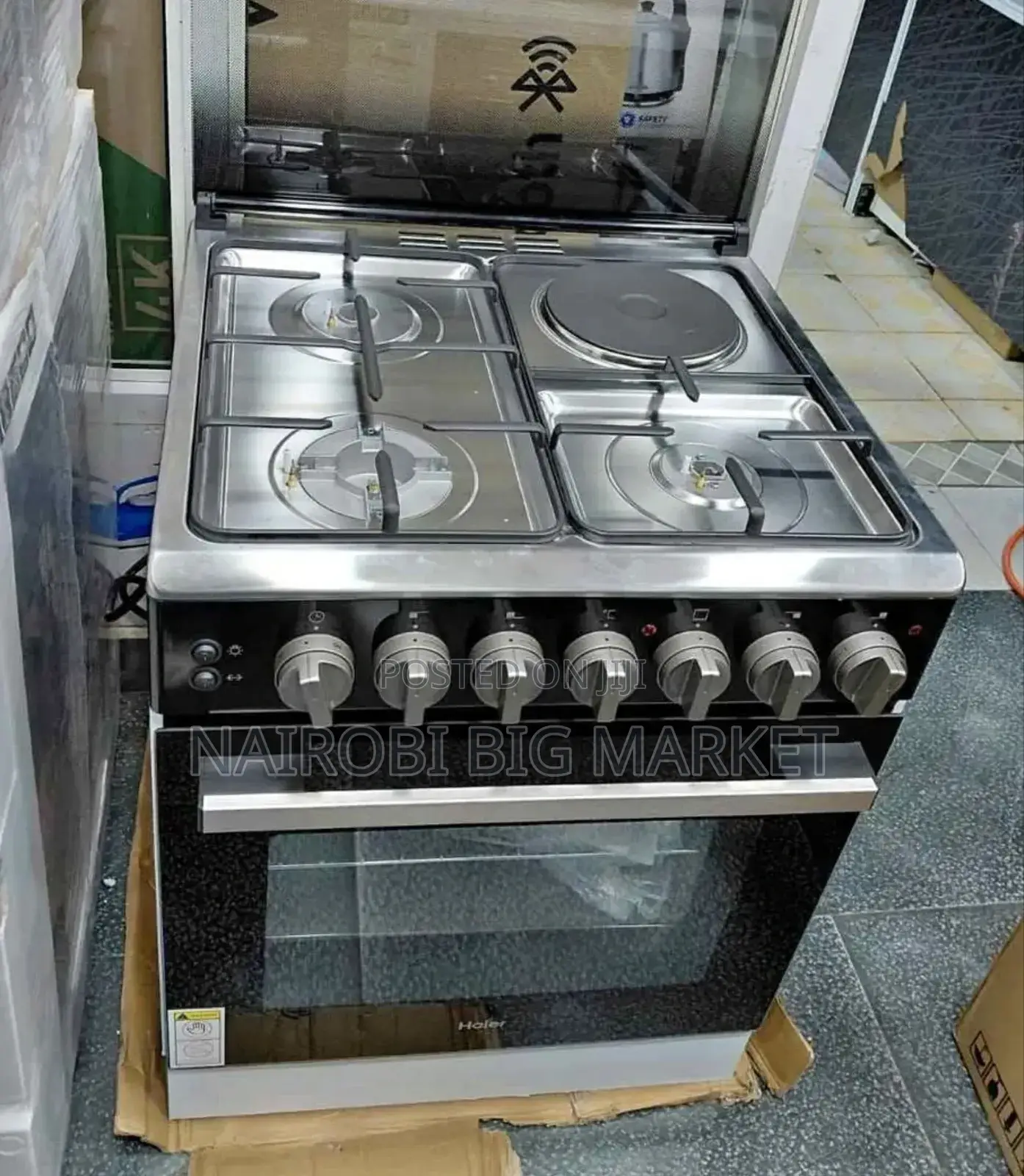 Haier 60 by 60 3+1 (Hcr2031eed1) With Gas Sensor