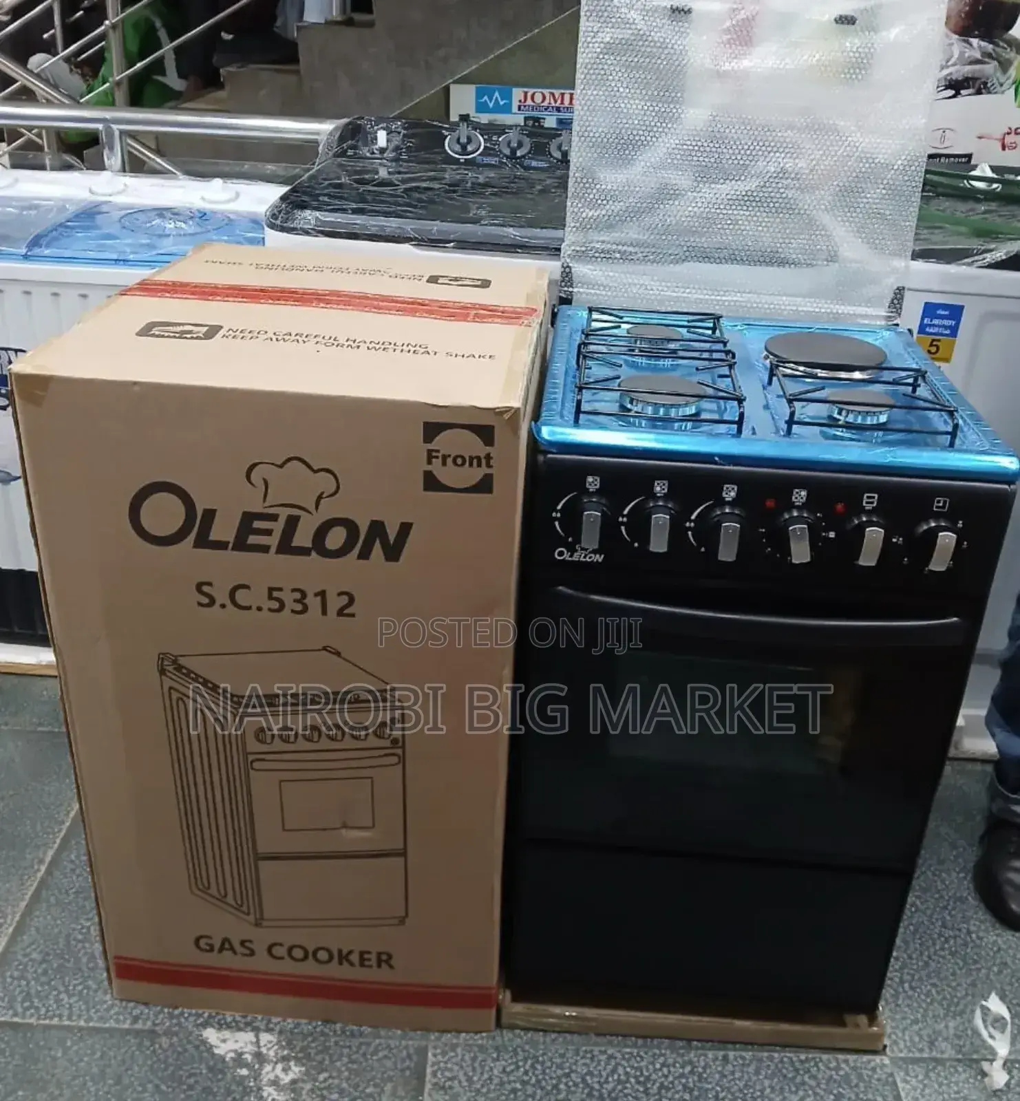 Olelon 50*55 3+1 Standing Cooker