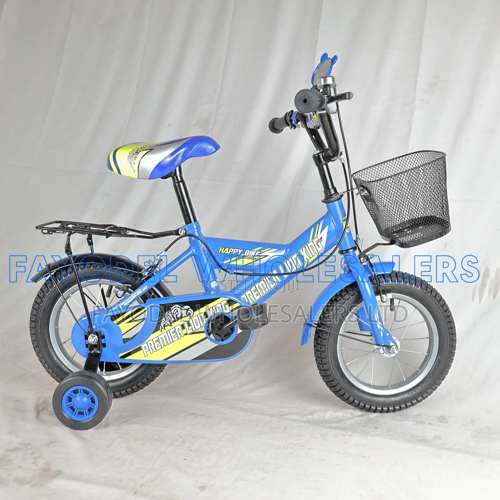 Premier Lion Junior Bike Size 12 – Basket Included