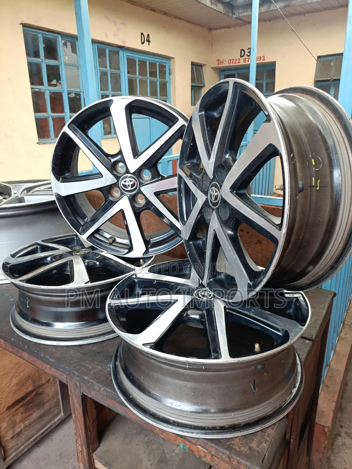 Toyota Fielder Rims Size 15