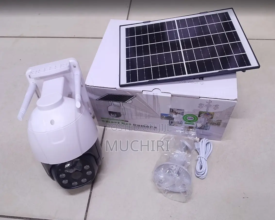 V380outdoor Solar Powered Wireless CCTV Camera