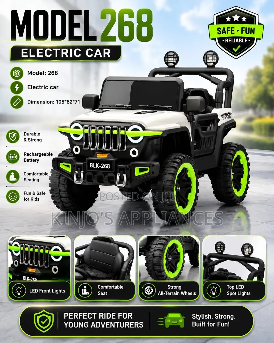 Kids Electric Car Model 268