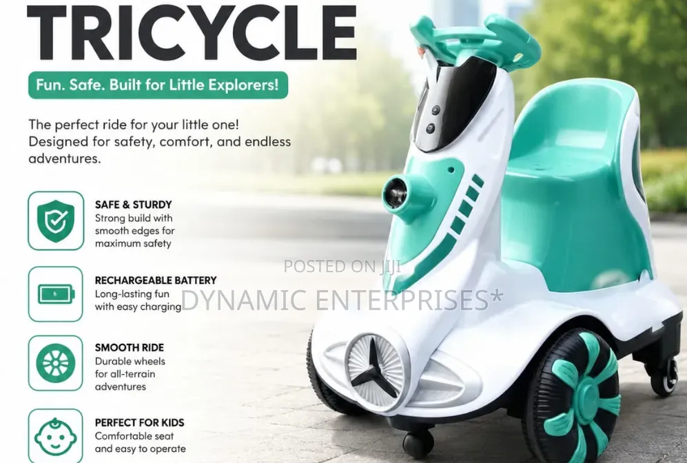 Rechargeable Kids Tricycle
