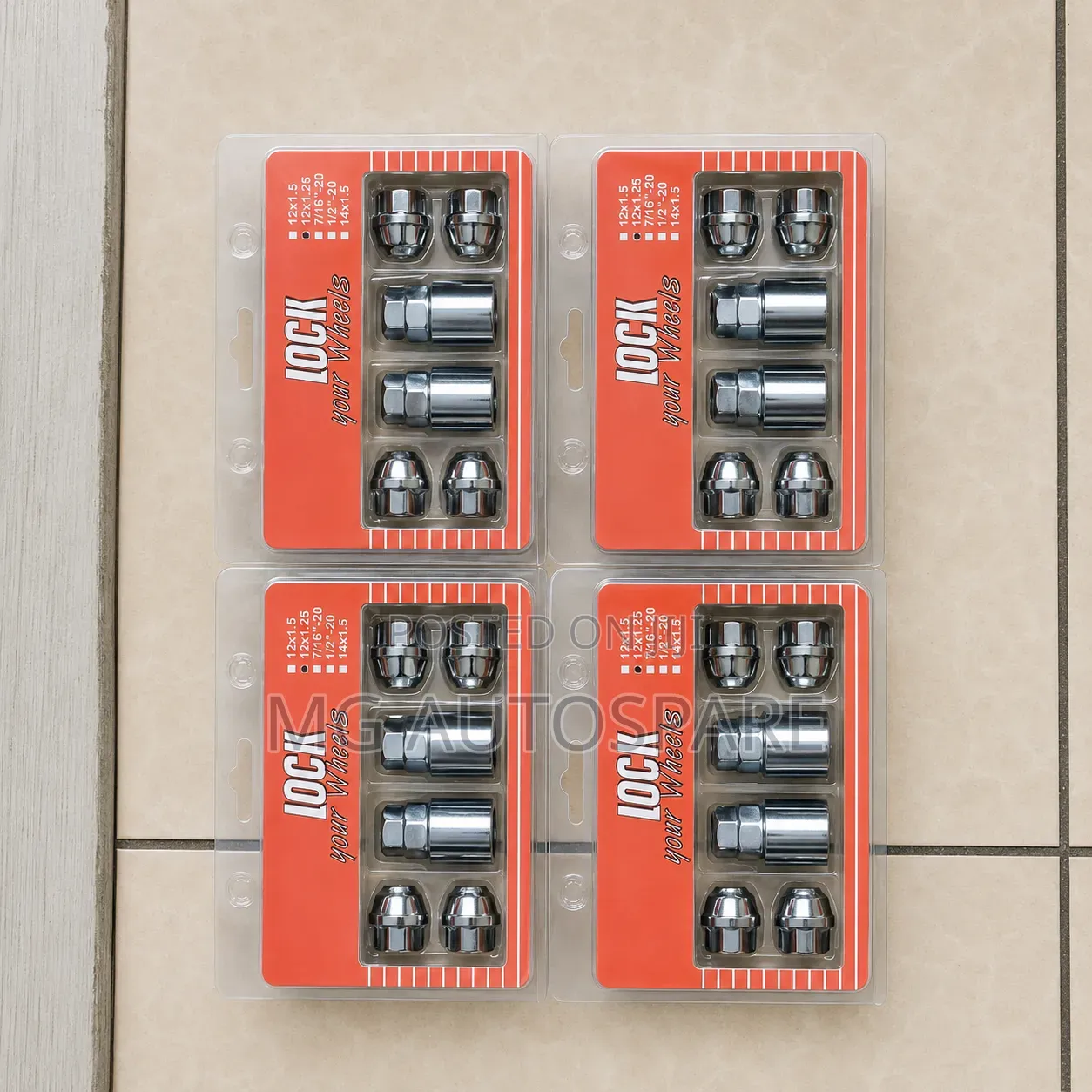 Wheel Lock Nuts Nissan