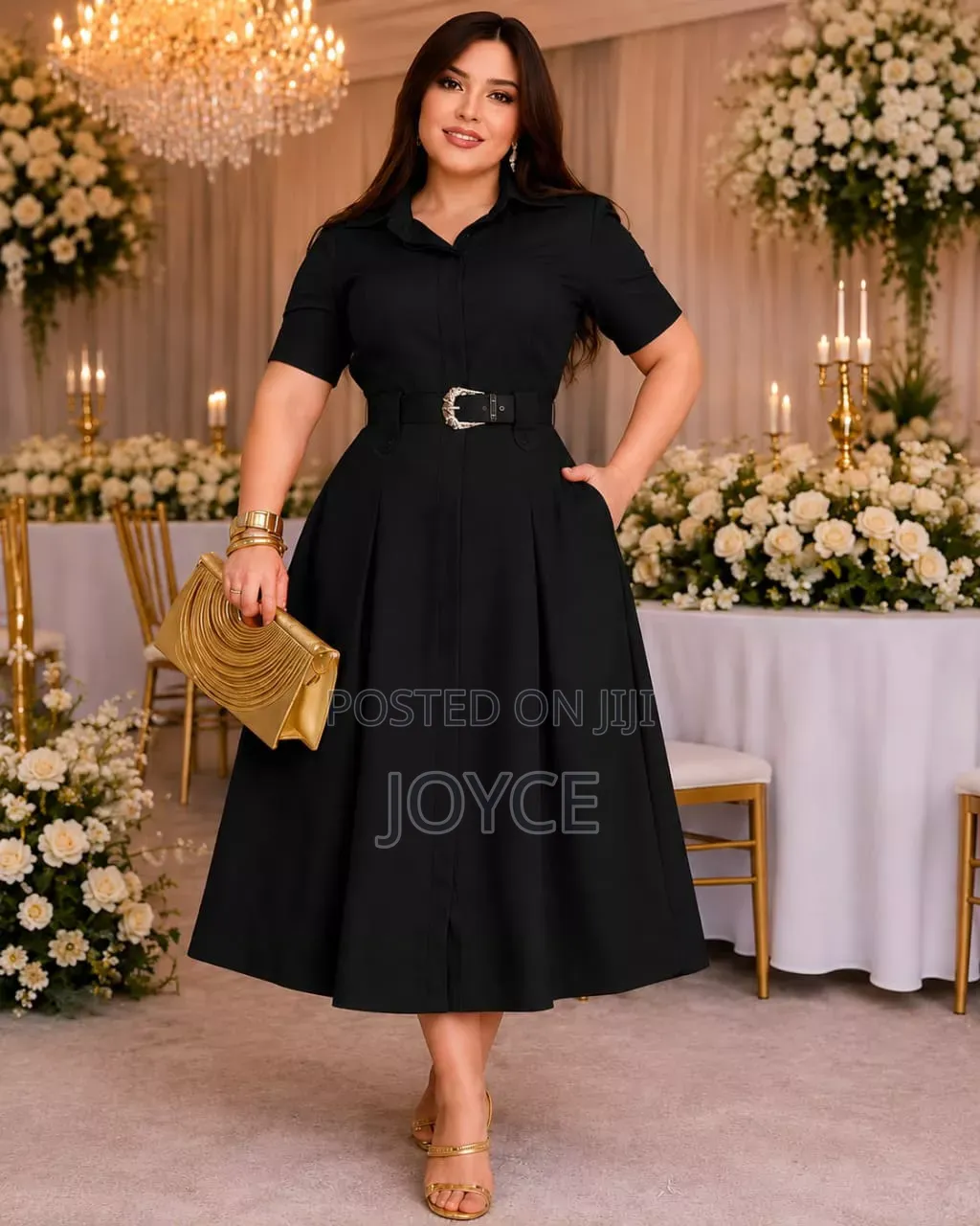 Linen Skater Dress