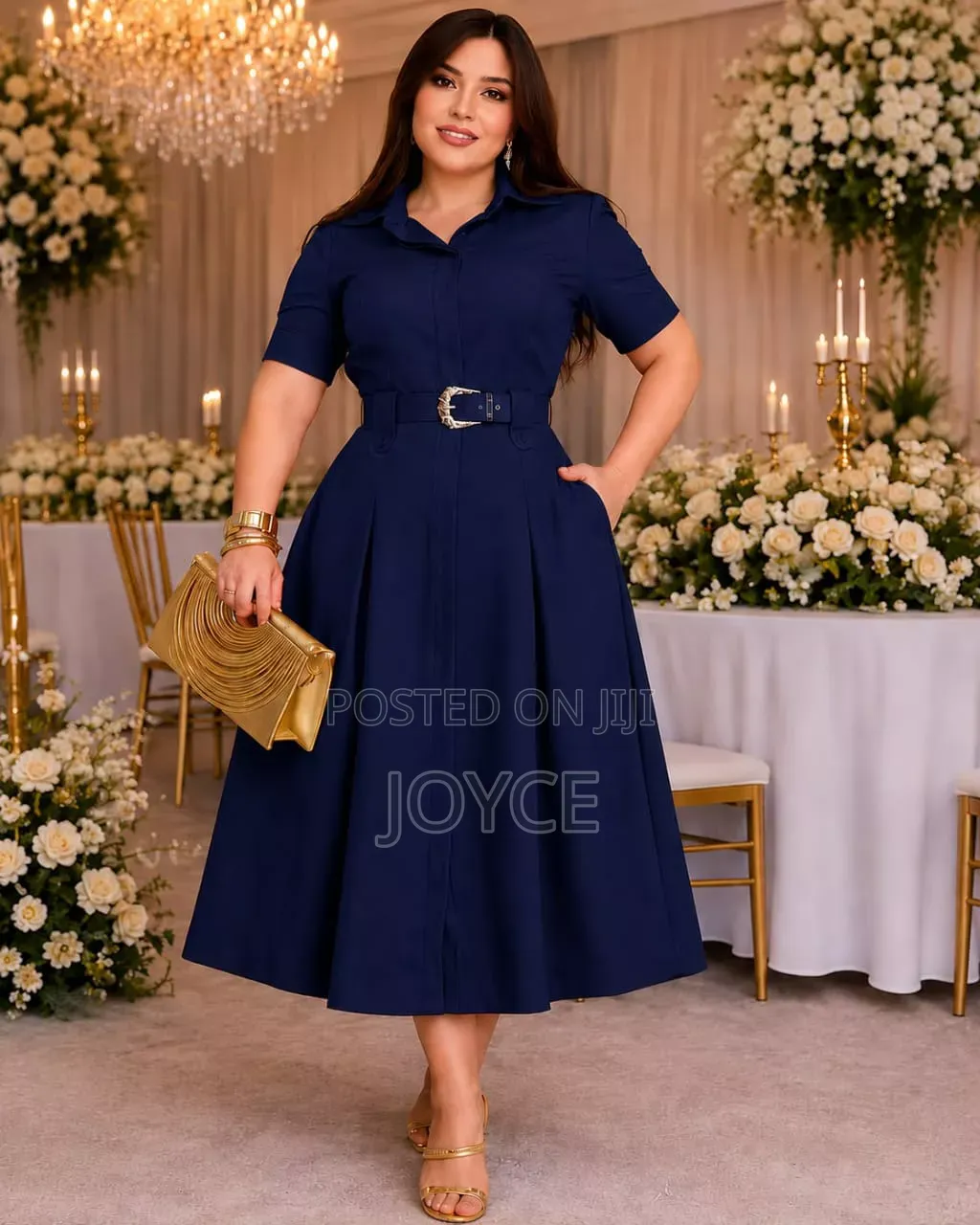 Linen Skater Dress