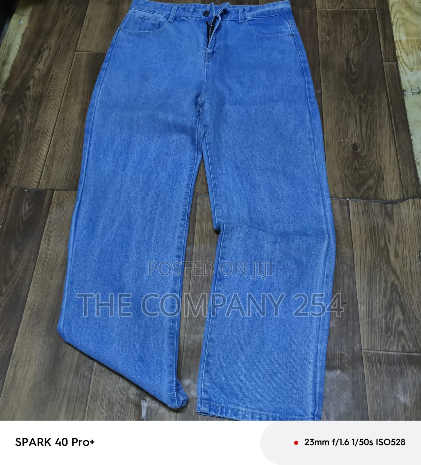 Quality Casual Designer Plain Men Baggy Denim Jeans