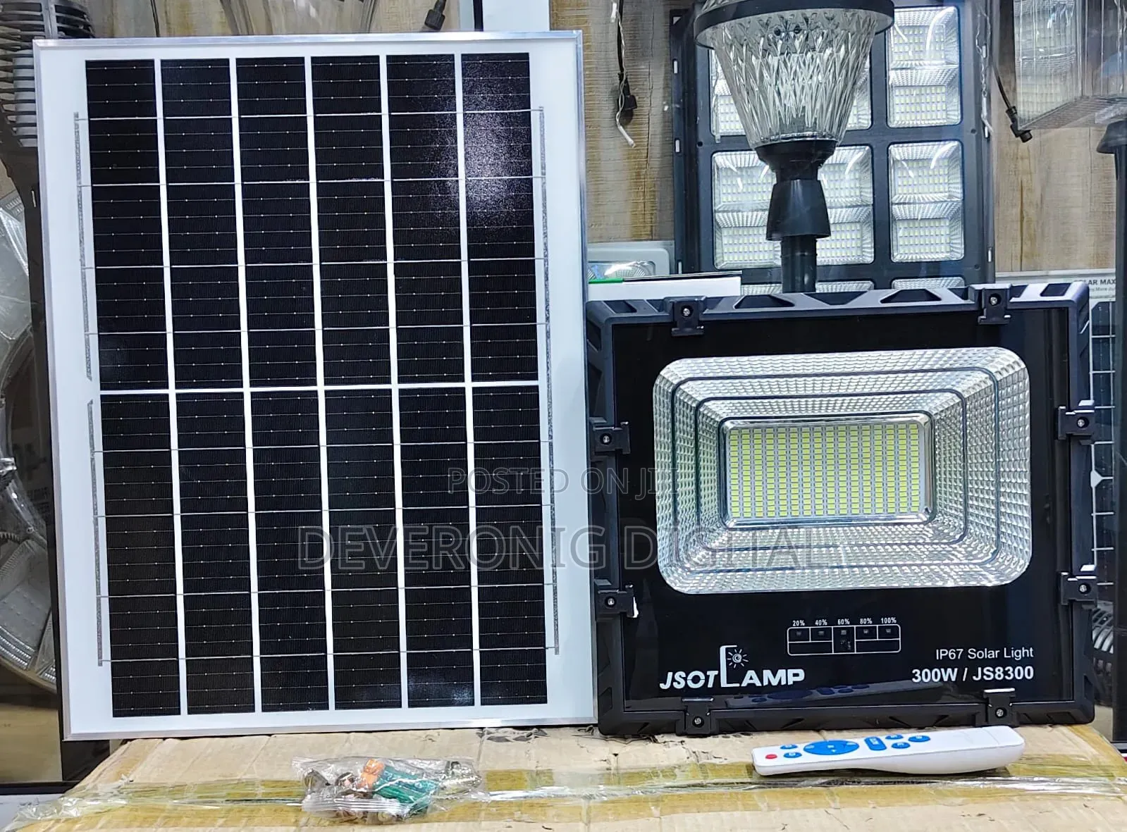 300w Js Solar Floodlight