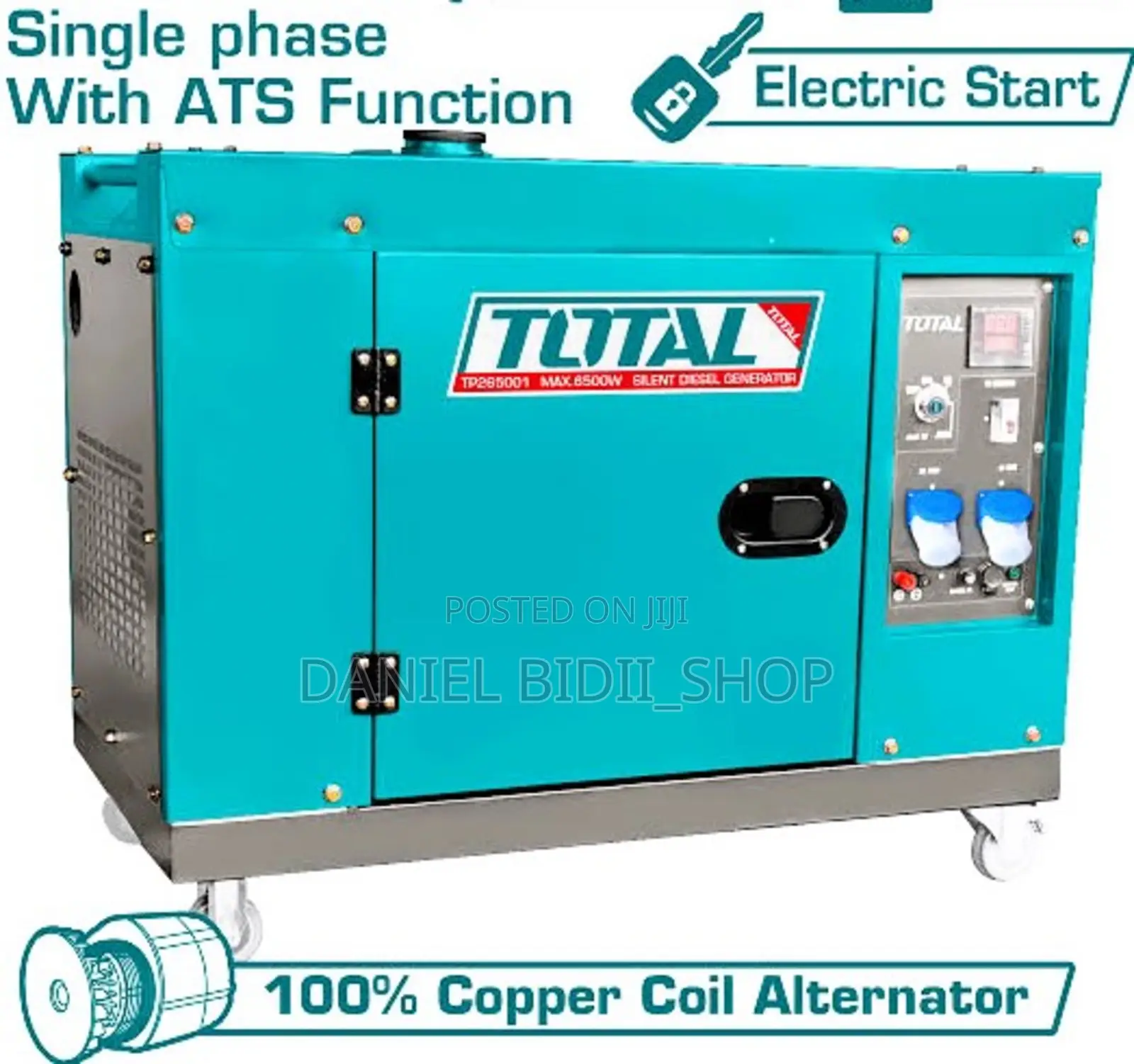Total Diesel Silent Generator Tp265001