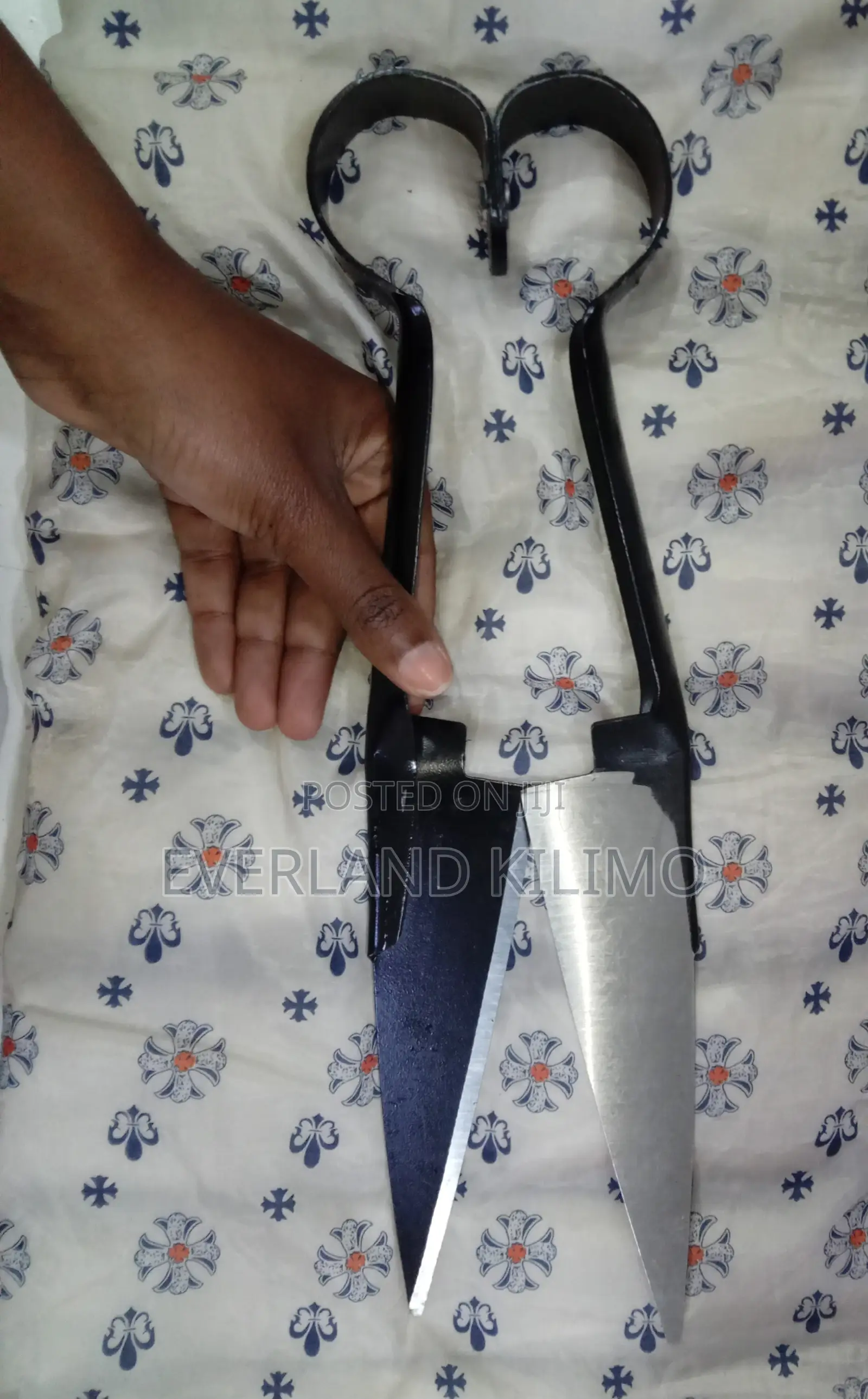 Traditional Manual Sheep Shears - Wide Blade