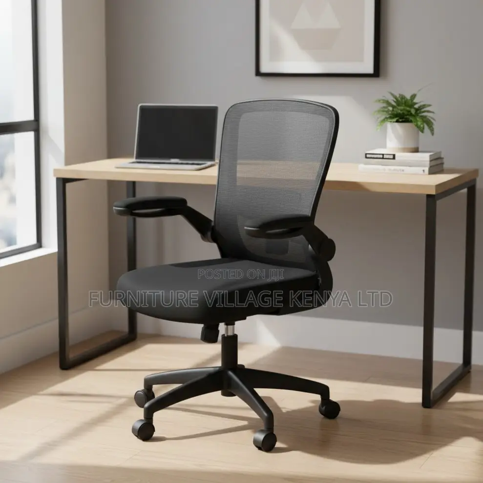 Ergonomic Mesh Bow-Shaped Chair