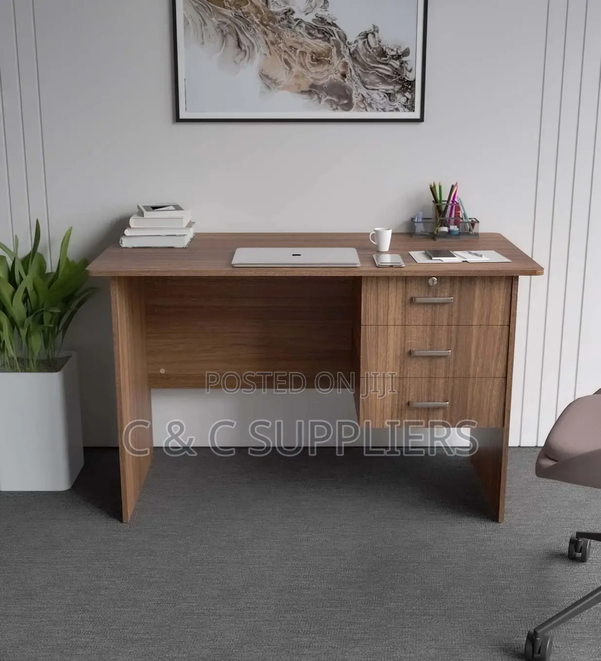 C C Clerical Home Study Desk.