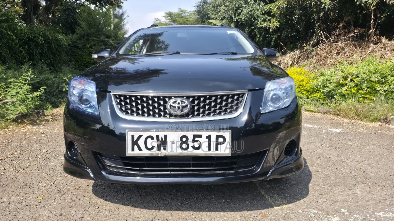 Toyota Corolla Fielder 2012 Black
