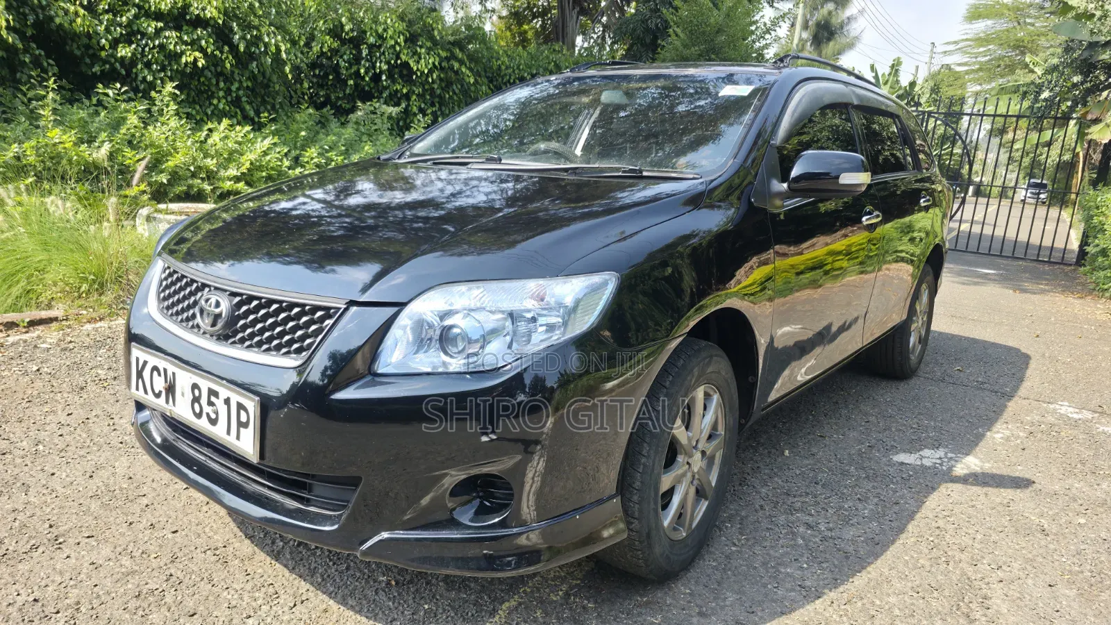 Toyota Corolla Fielder 2012 Black