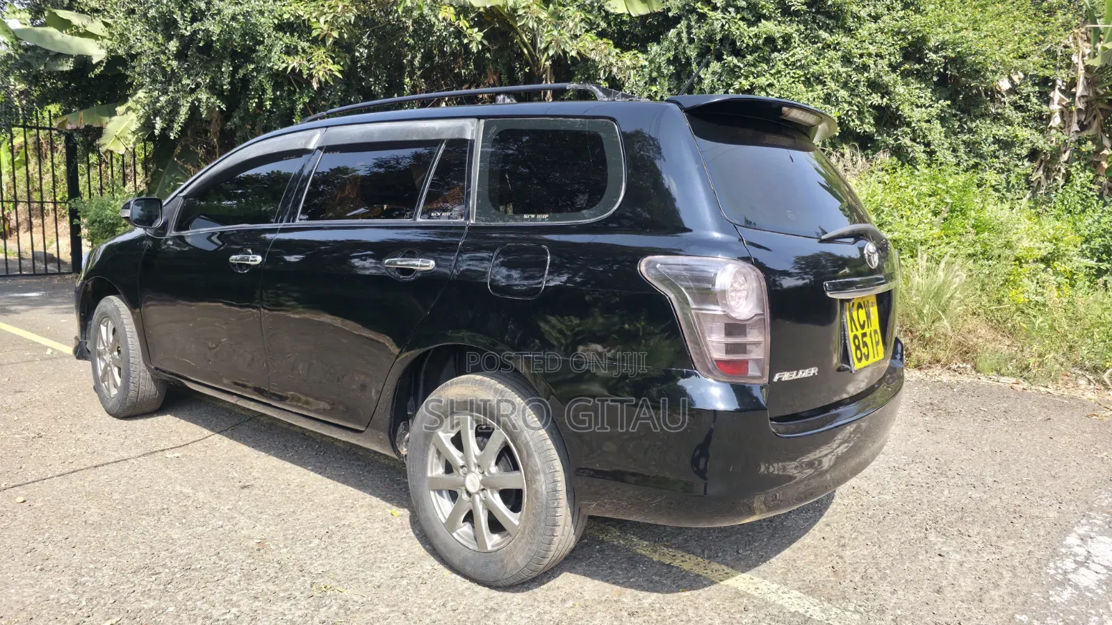 Toyota Corolla Fielder 2012 Black