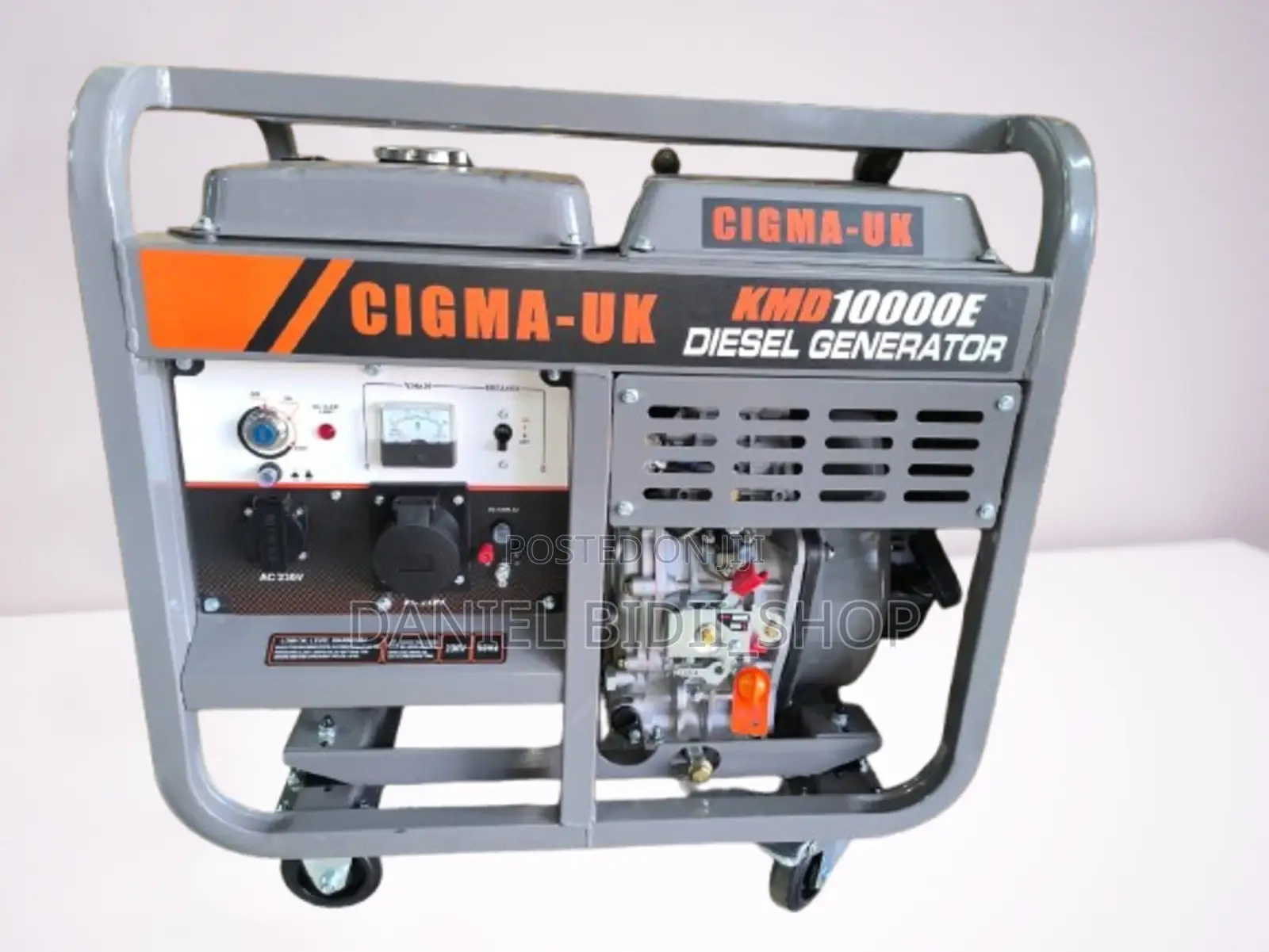 Diesel Open Type Generator Cigma-Uk With 192f Engine (9kva)