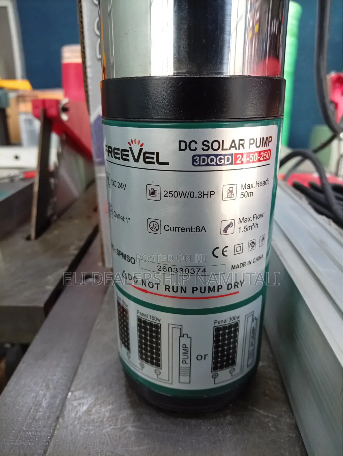 Freevel 3dqgd24-50-250 Solar Pump – Efficient Off-grid Water Pump