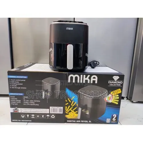*Mika Air Fryer Digital 5l