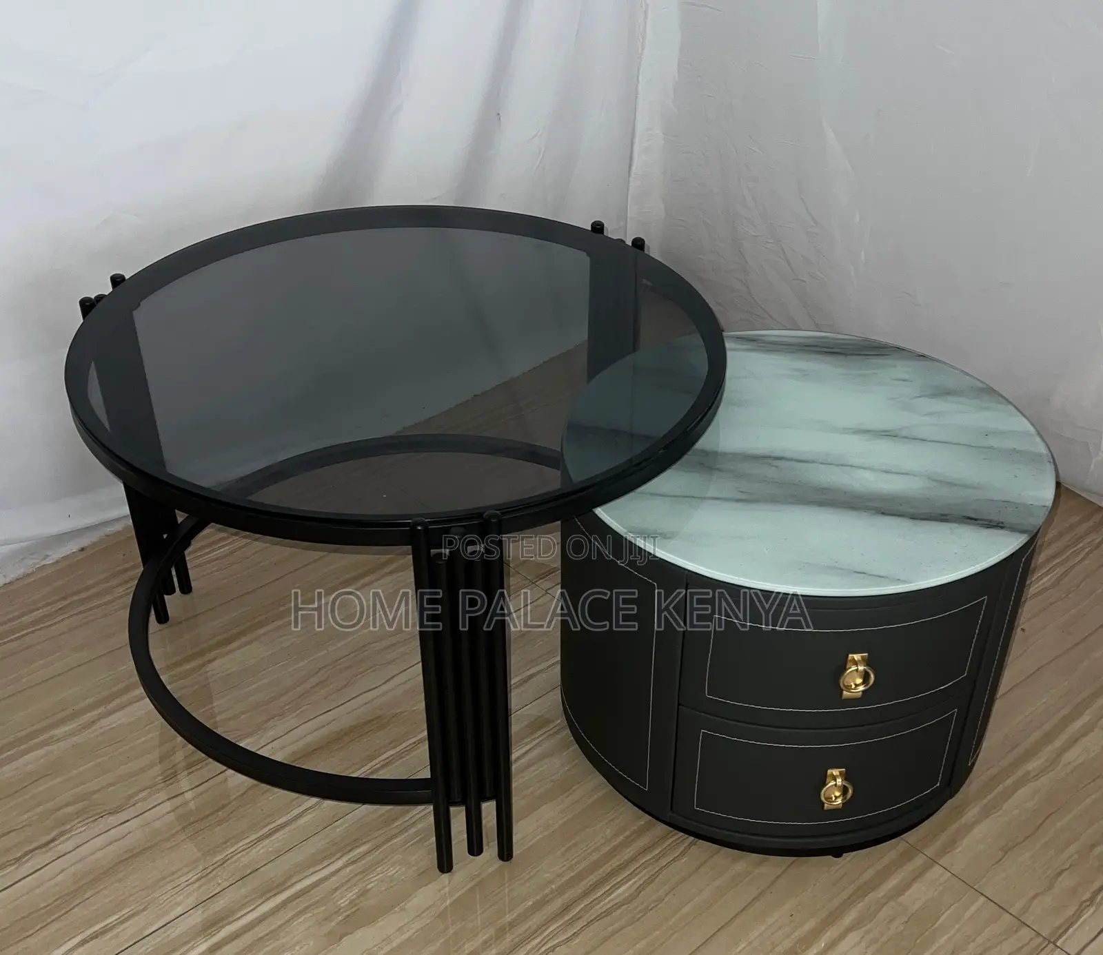 Coffee Table: Modern Look Tea Table With Natural Marble