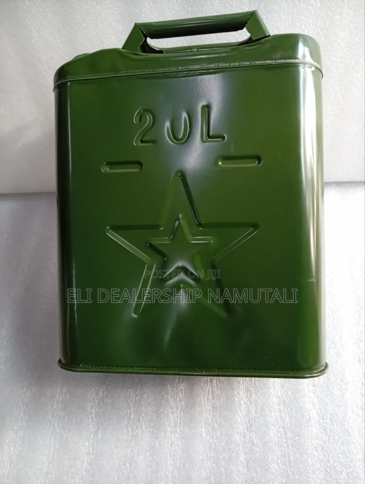 Heavy Duty Fuel Jerry Can – Durable Metal Petrol Storage Can