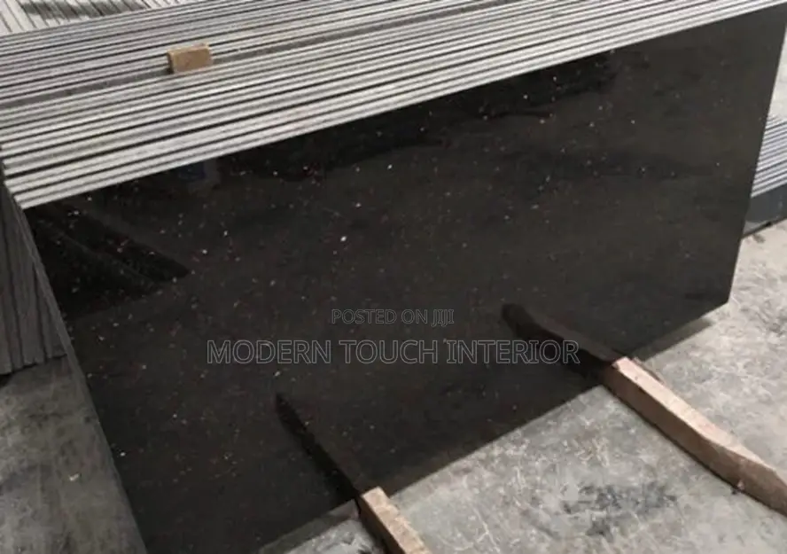 Kenya Black Granite for Kitchen Coiuntertops Floors