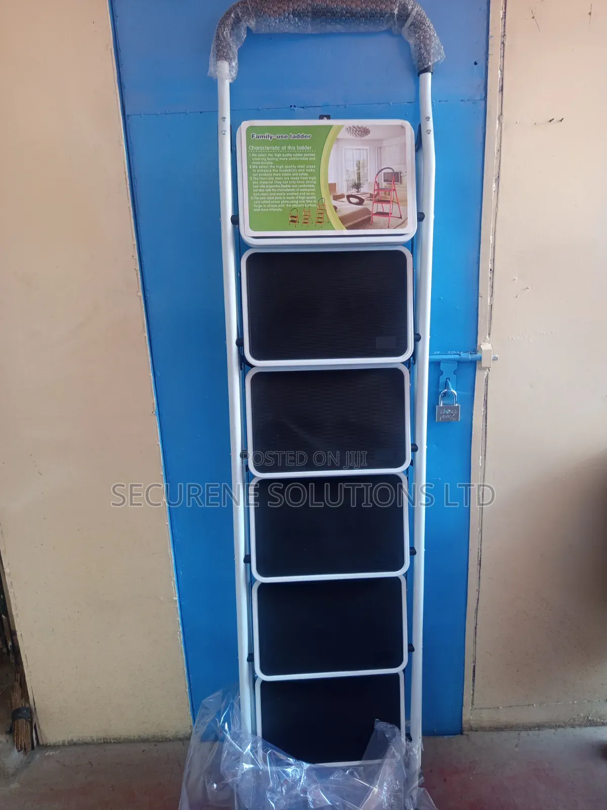 Steel Household Kitchen Ladder Broad Steps