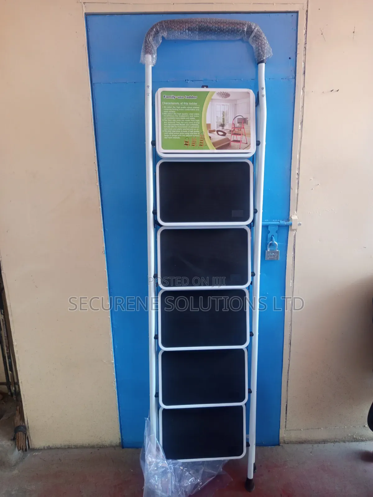 Steel Household Kitchen Ladder Broad Steps