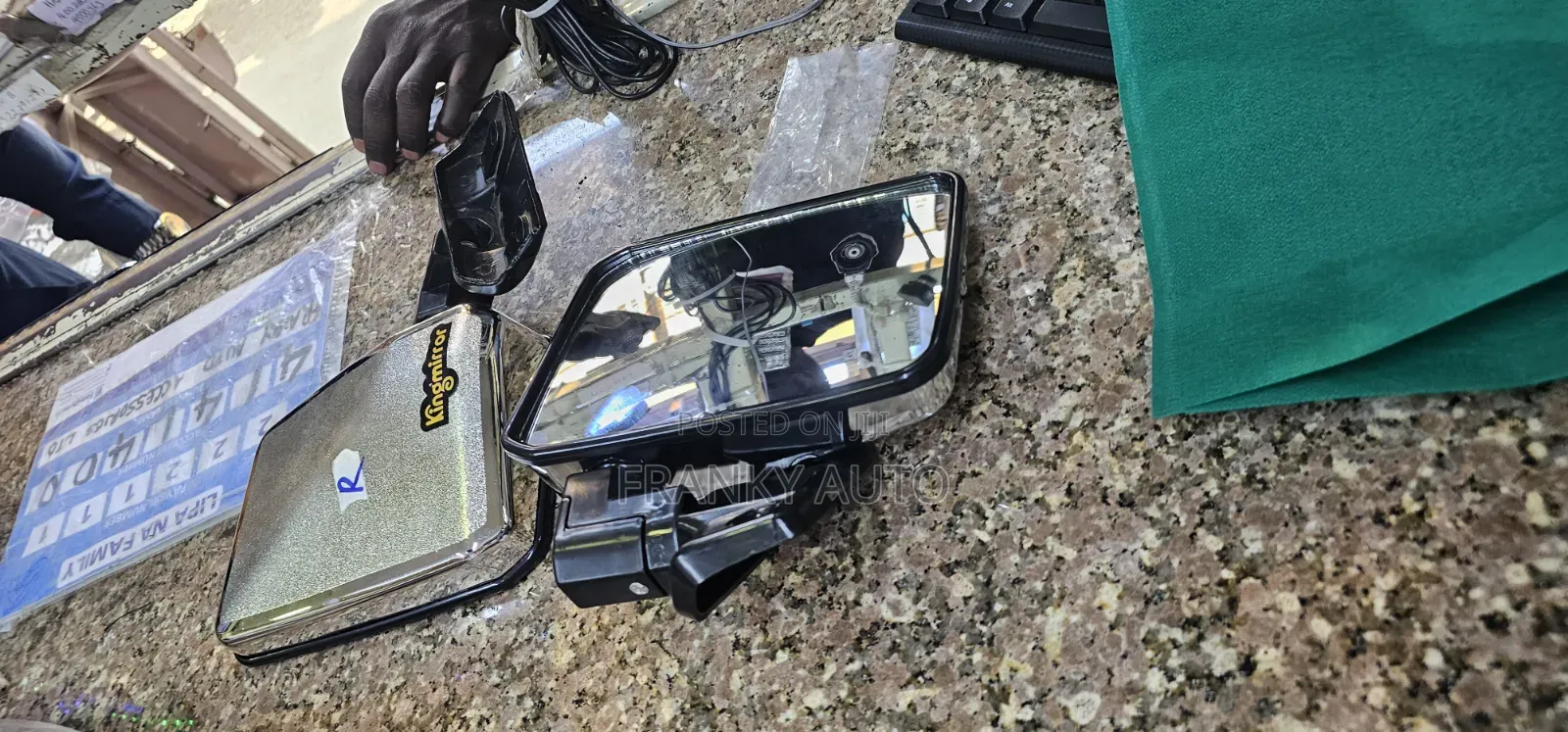 Side Mirror Landcruiser Fj79 Chrome