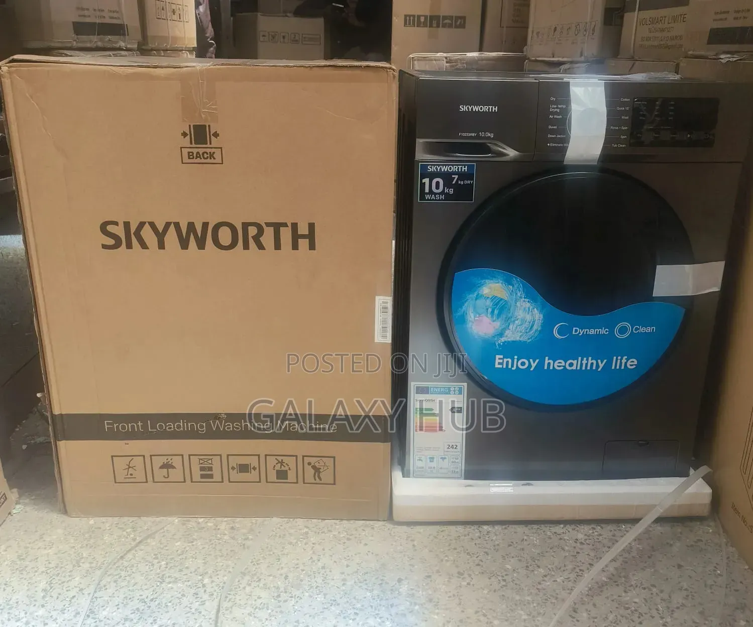 Skyworth Washing Machines Front Load
8kg Wash and Spin