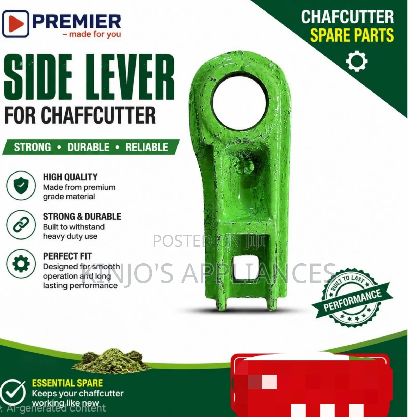 Premier Side Lever Chaffcutter (Spare Part)