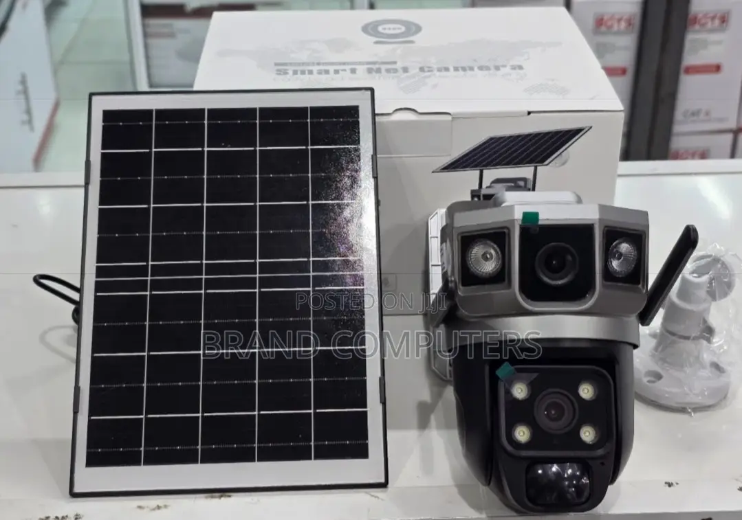 Wireless 4g Solar CCTV Camera Dual Lens,Motion Detection Night Vision