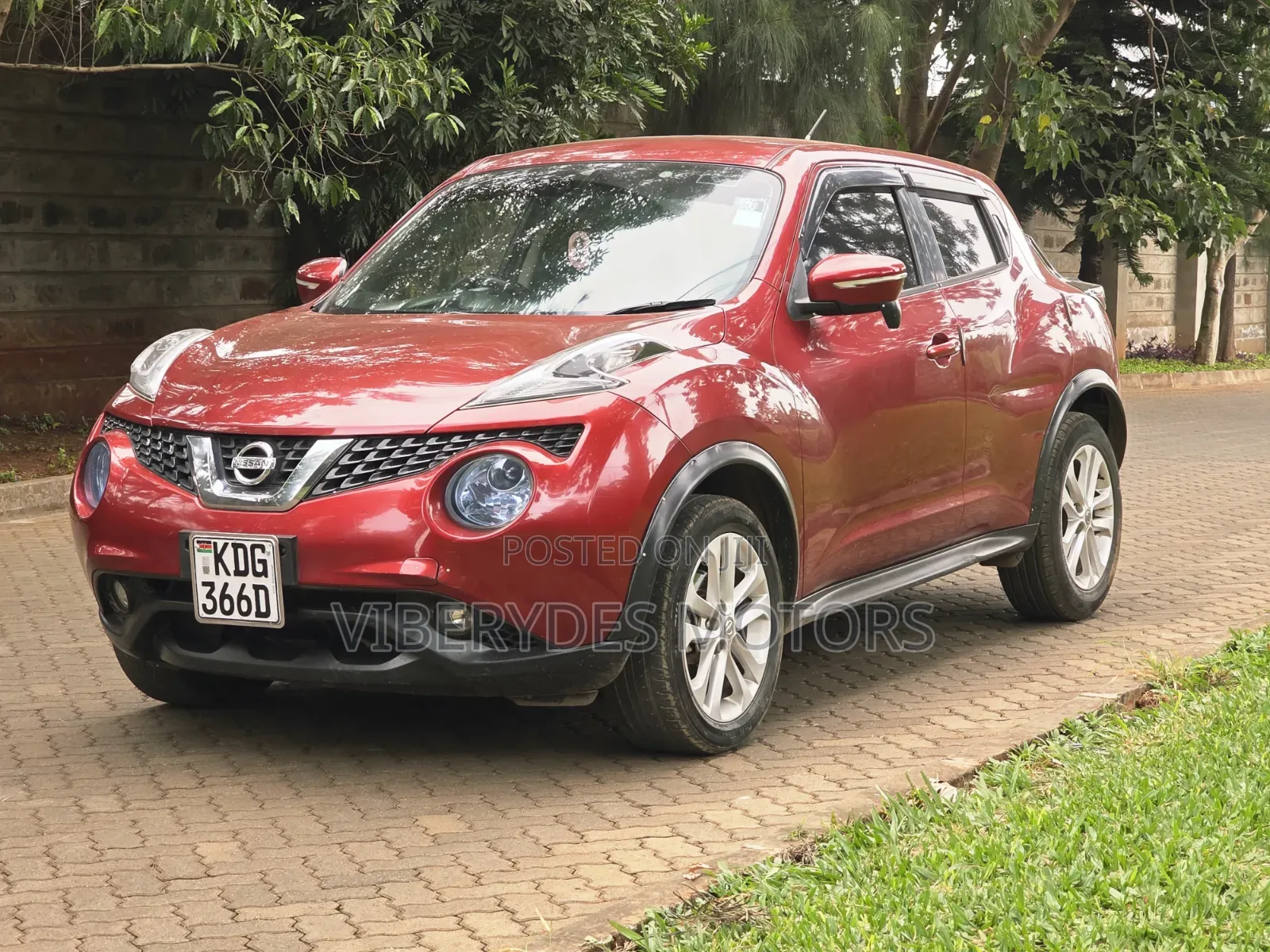 Nissan Juke 2014 Red