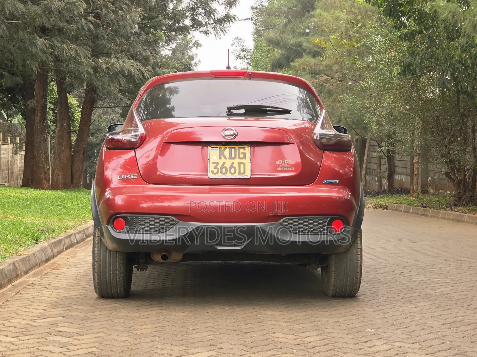 Nissan Juke 2014 Red