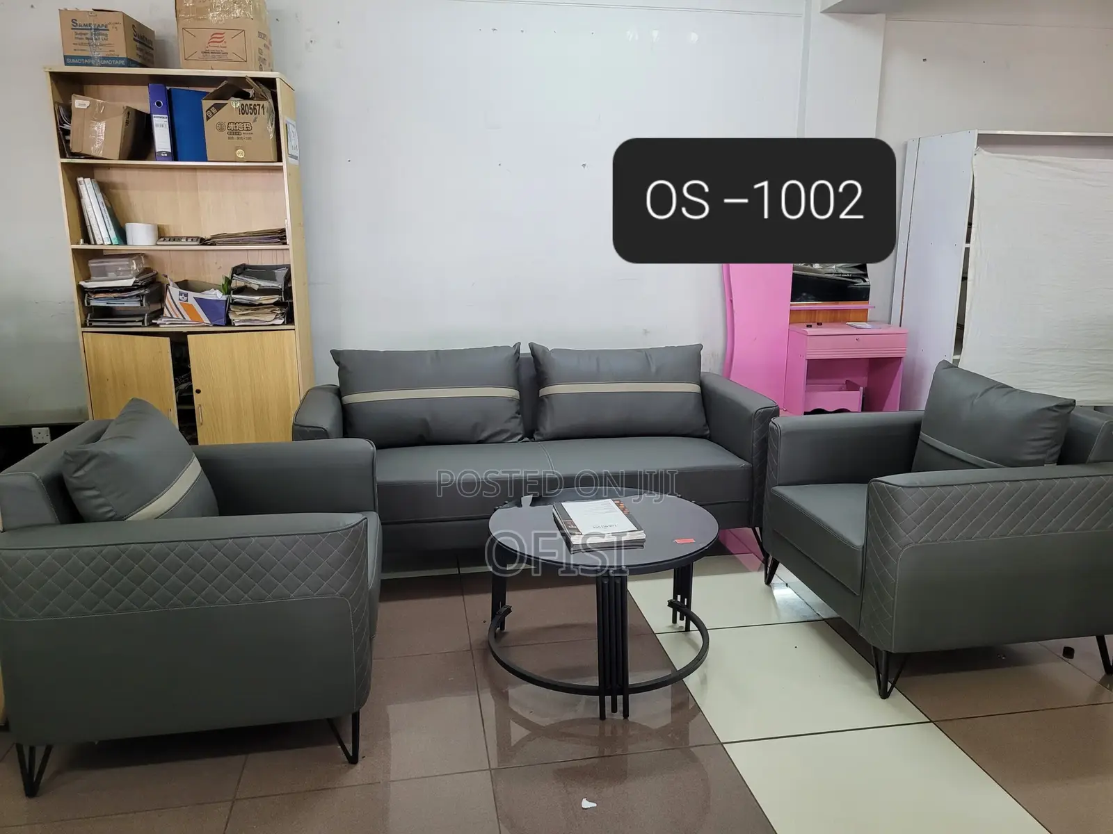 Office Sofa; 5-Seater Ceo Executive Office Sofa