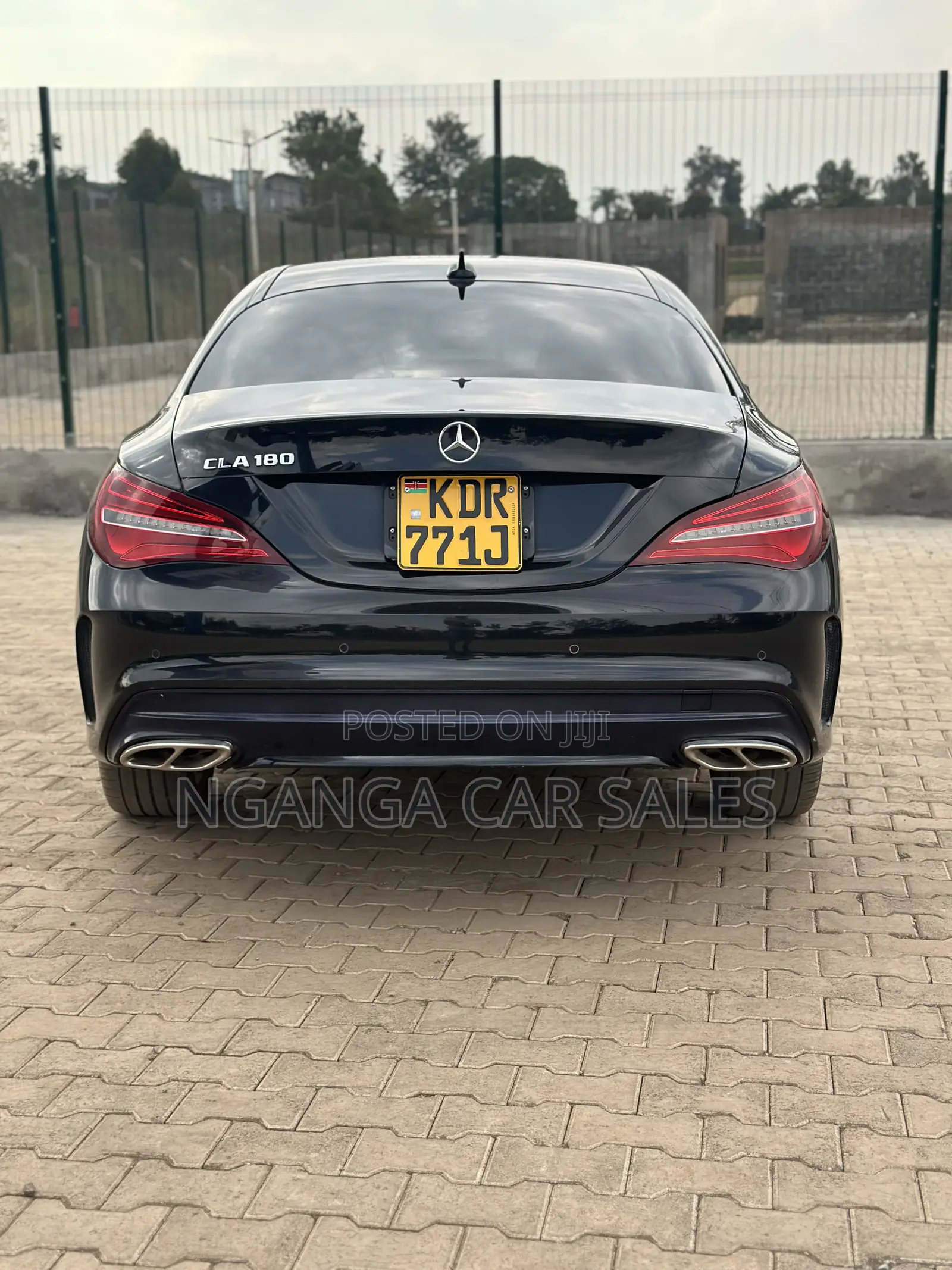Mercedes-Benz CLA-Class CLA 180 d Sedan 2017 Black
