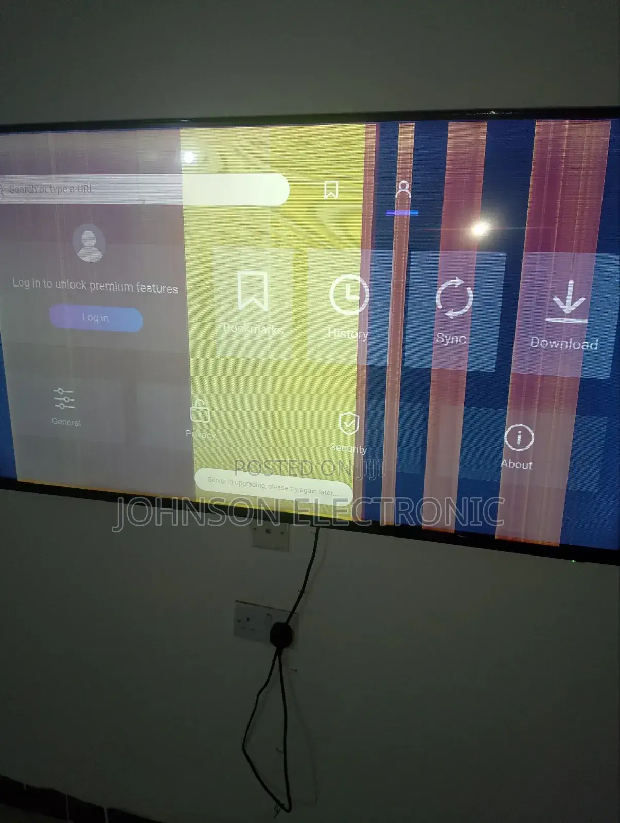 Tv Screen Lines Repair