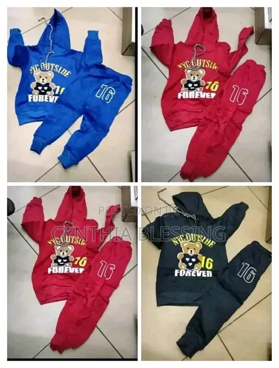 Kids Tracksuits in Various Colors