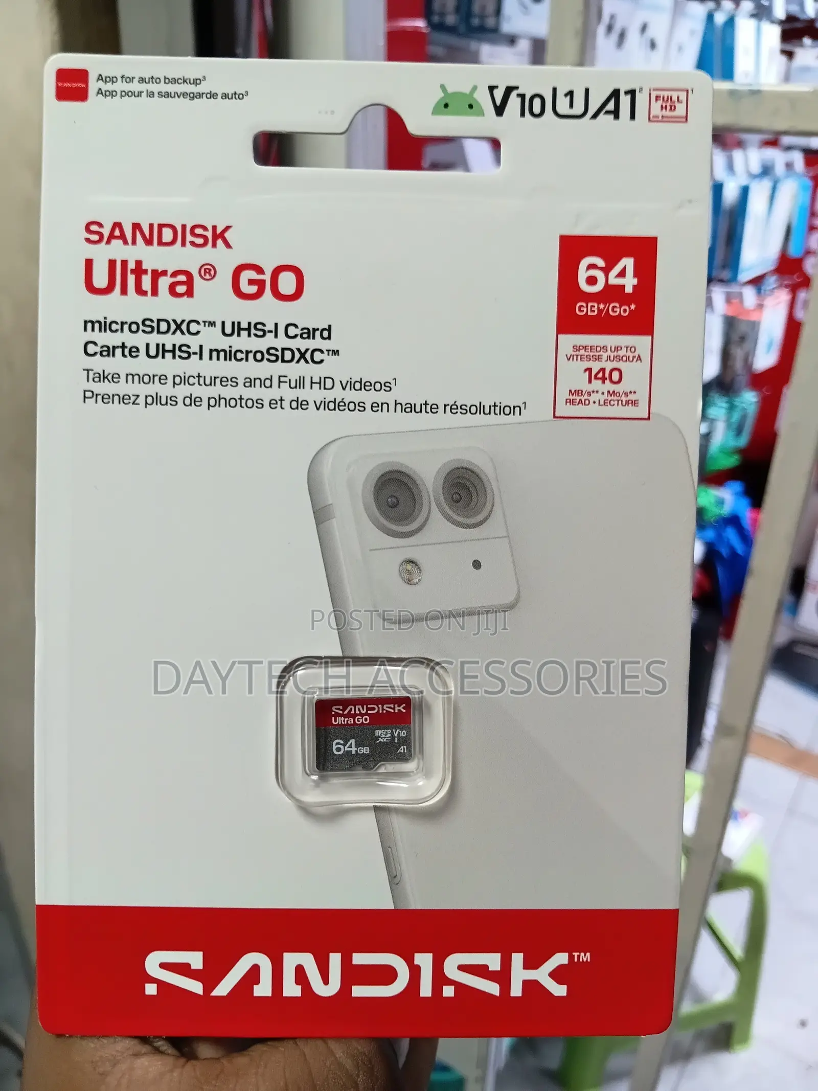 This Is a 64gb Sandisk Ultra Go Microsdxc Uhs-I Card