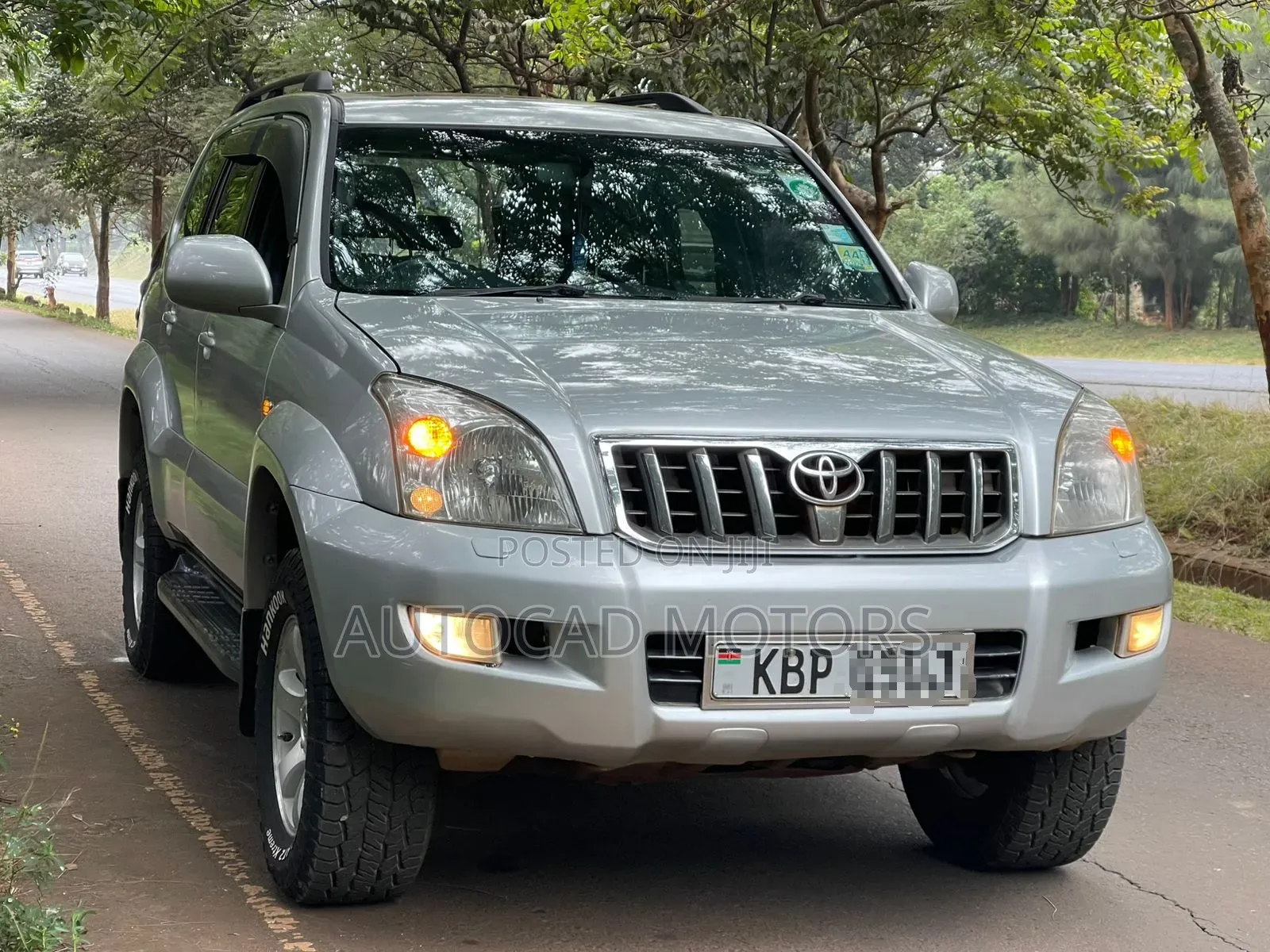 Toyota Land Cruiser Prado 2005 Silver