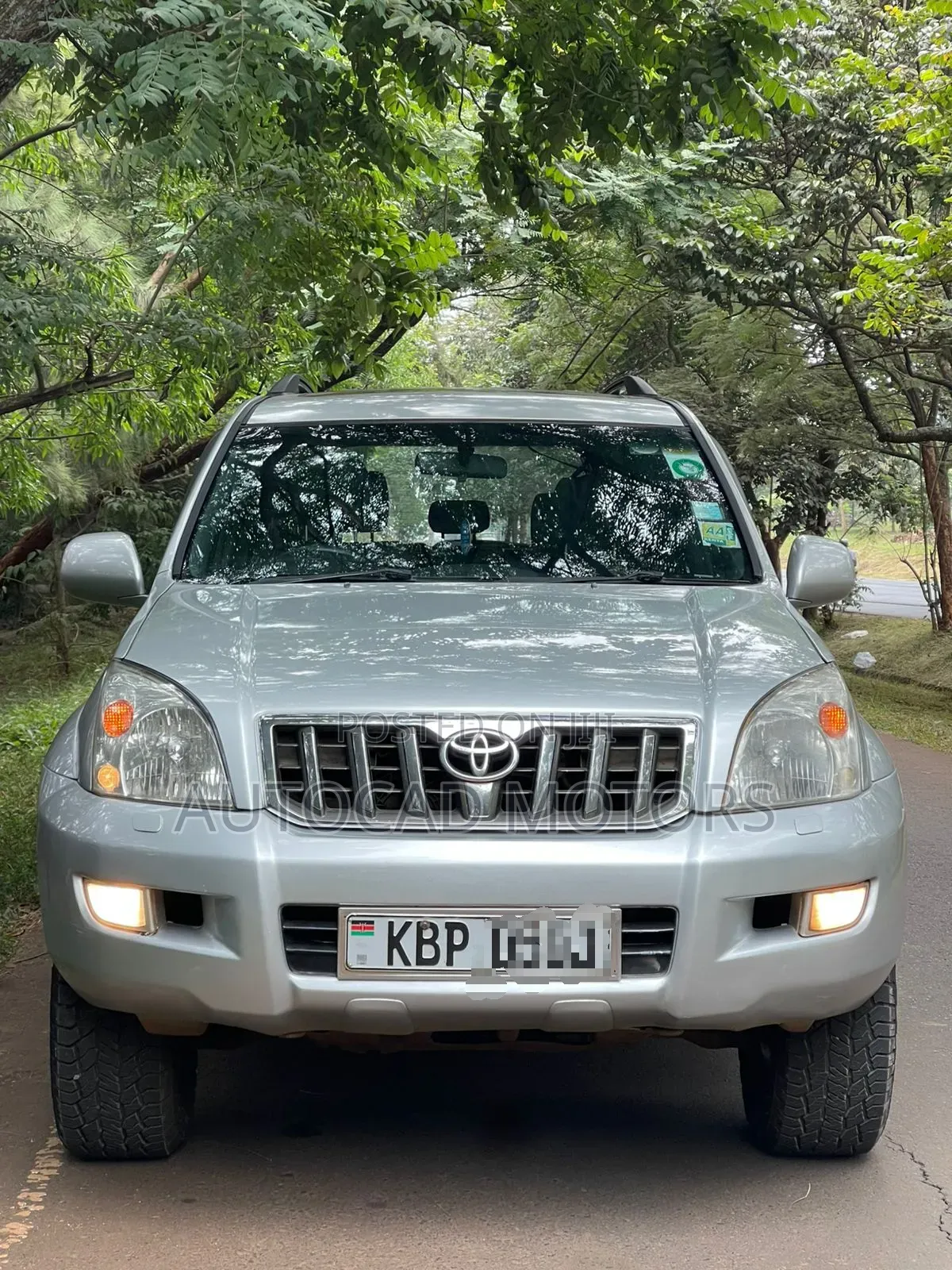 Toyota Land Cruiser Prado 2005 Silver